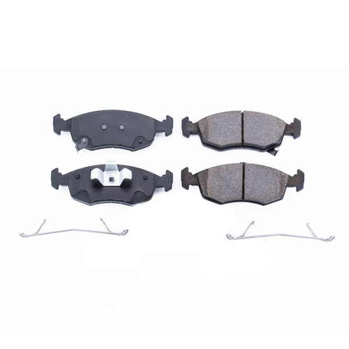 Front Z17 Low-Dust Ceramic Brake Pads with Hardware 17-1568