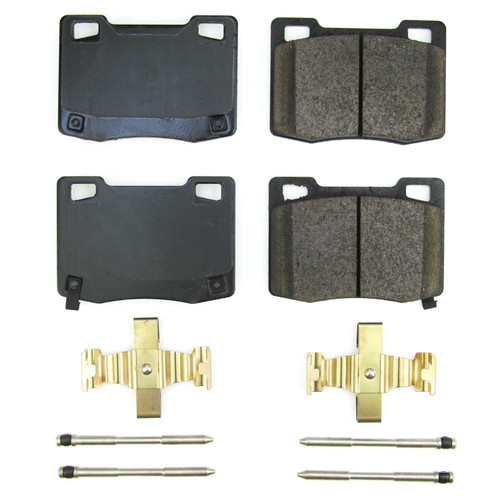 Rear Z17 Low-Dust Ceramic Brake Pads with Hardware 17-2363