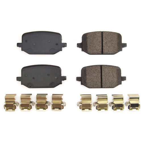 Rear Z17 Low-Dust Ceramic Brake Pads with Hardware 17-2232