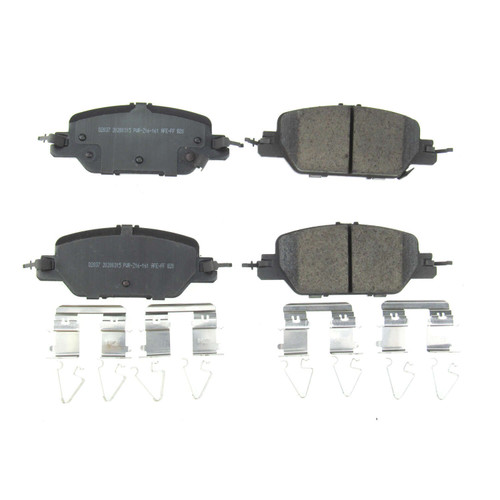 Rear Z17 Low-Dust Ceramic Brake Pads with Hardware 17-2037