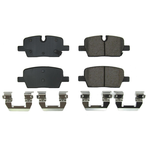 Rear Z17 Low-Dust Ceramic Brake Pads with Hardware 17-2303