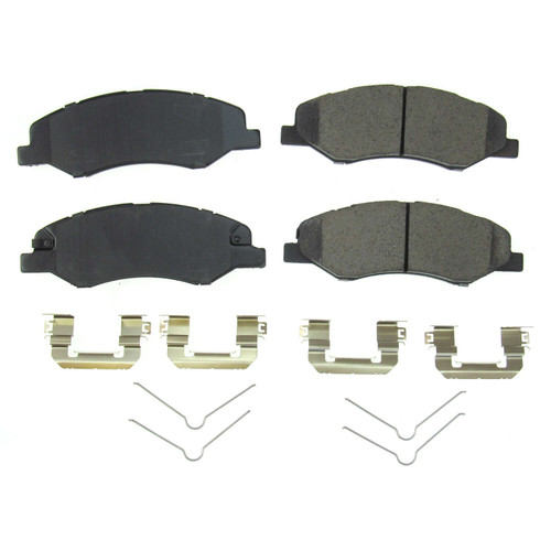 Z17 Low-Dust Ceramic Brake Pads with Hardware 17-2089