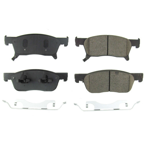 Front Z17 Low-Dust Ceramic Brake Pads with Hardware 17-2170