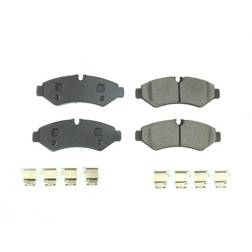 Rear Z17 Low-Dust Ceramic Brake Pads with Hardware 17-2201