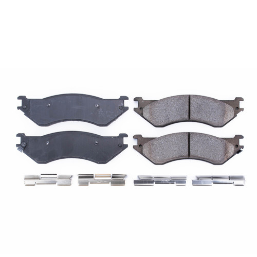 Rear Z17 Low-Dust Ceramic Brake Pads with Hardware 17-702A