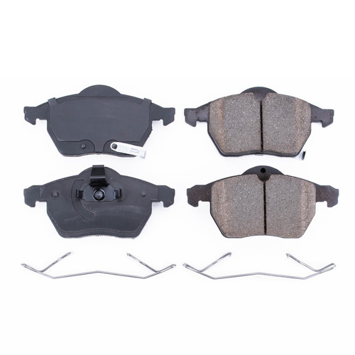 Front Z17 Low-Dust Ceramic Brake Pads with Hardware 17-819