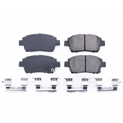 Front Z17 Low-Dust Ceramic Brake Pads with Hardware 17-822