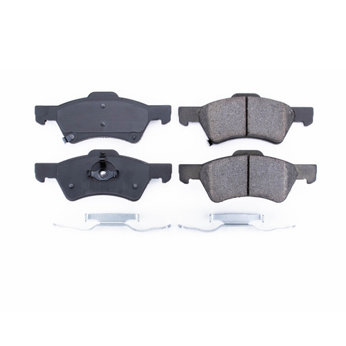 Front Z17 Low-Dust Ceramic Brake Pads with Hardware 17-857