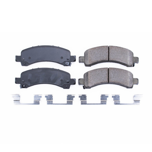 Rear Z17 Low-Dust Ceramic Brake Pads with Hardware 17-974A