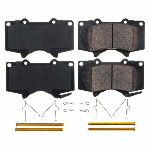 Front Z17 Low-Dust Ceramic Brake Pads with Hardware 17-976N