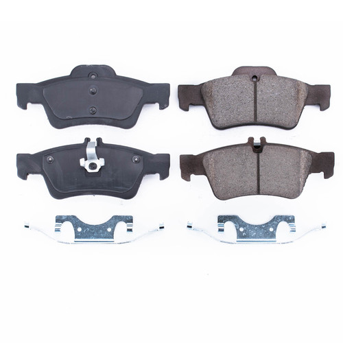 Rear Z17 Low-Dust Ceramic Brake Pads with Hardware 17-986