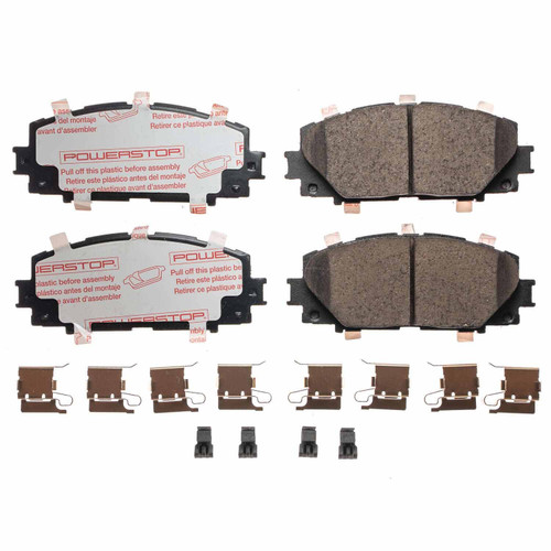 Next Gen Carbon Fiber-Ceramic Brake Pads with Hardware Kit NXT-1184A