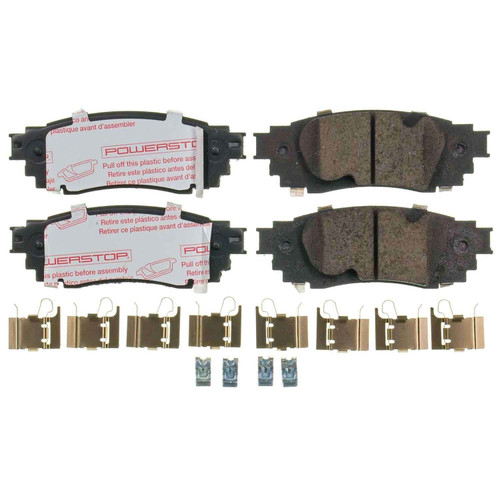 Next Gen Carbon Fiber-Ceramic Brake Pads with Hardware Kit NXT-1879