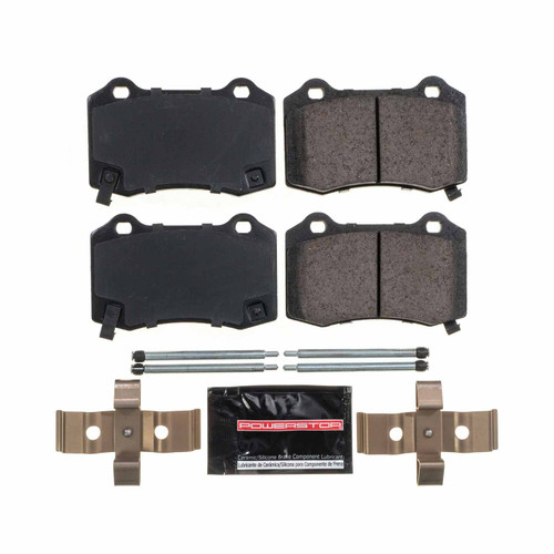 Rear Z23 Daily Driver Carbon-Fiber Ceramic Brake Pads with Hardware Kit Z23-1053