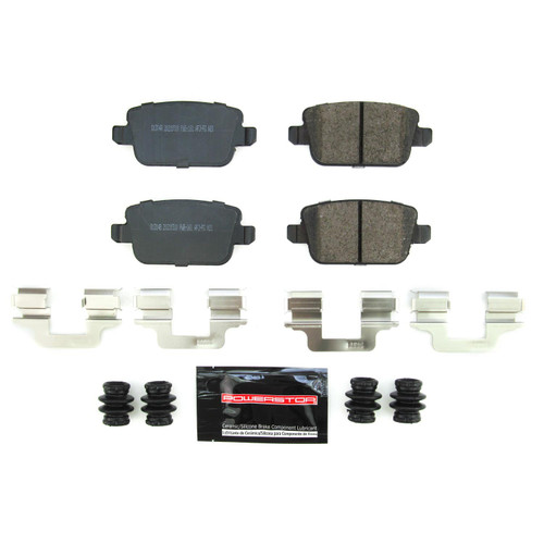 Rear Z23 Daily Driver Carbon-Fiber Ceramic Brake Pads with Hardware Kit Z23-1314B