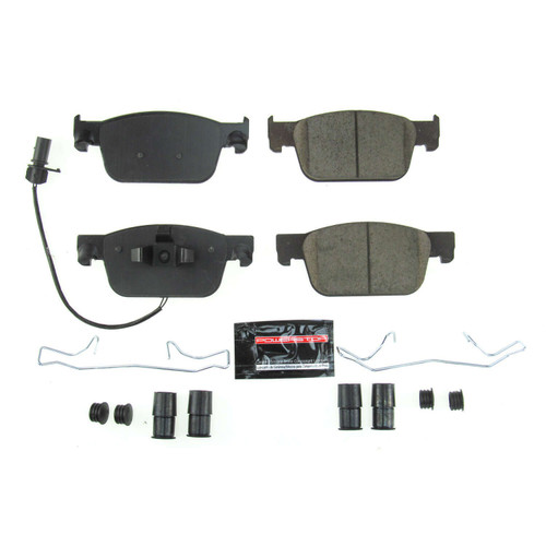 Front Z23 Daily Driver Carbon-Fiber Ceramic Brake Pads with Hardware Kit Z23-1953