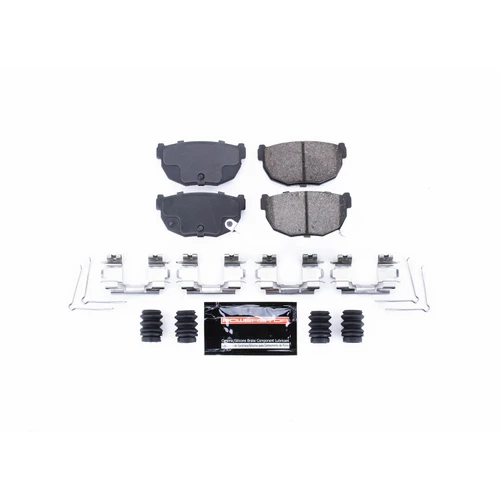 Rear Z23 Daily Driver Carbon-Fiber Ceramic Brake Pads with Hardware Kit Z23-230