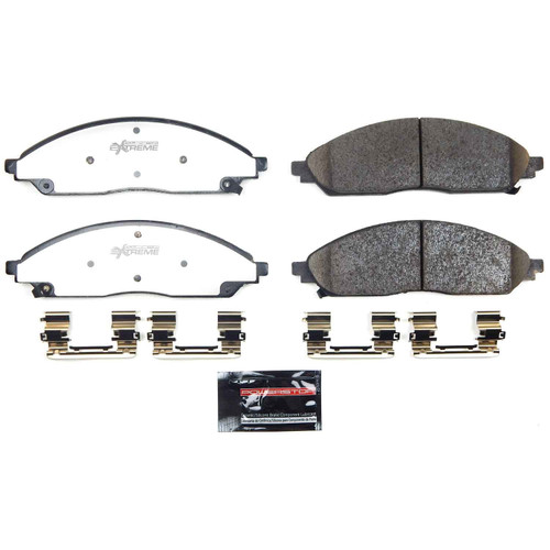 Z36 Truck and SUV Carbon-Fiber Ceramic Brake Pads with Hardware Kit Z36-2402