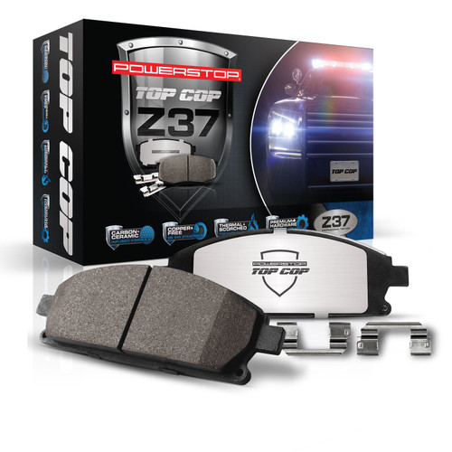 Front Z37 Top-Cop Carbon-Fiber Ceramic Brake Pads Z37-1058