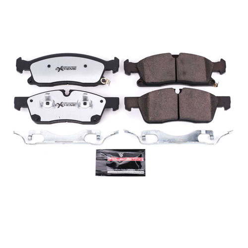Front Z36 Truck and SUV Carbon-Fiber Ceramic Brake Pads with Hardware Kit Z36-1904A