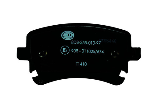 Disc Brake Pad Set 355010971 - back view