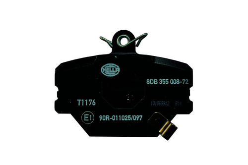 Disc Brake Pad Set 355008721 - back view