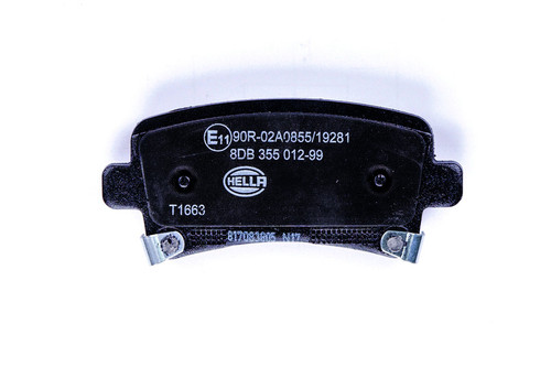 Disc Brake Pad Set 355012991 - back view
