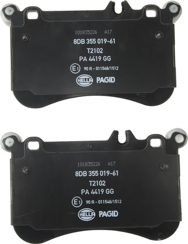 Disc Brake Pad Set 355019611 - back view