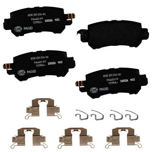 Disc Brake Pad Set 355034861 - front view