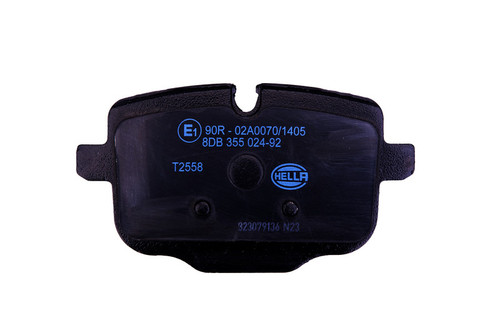 Disc Brake Pad Set 355024921 - back view