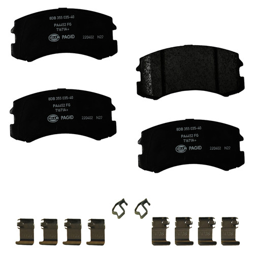 Disc Brake Pad Set 355035401 - front view