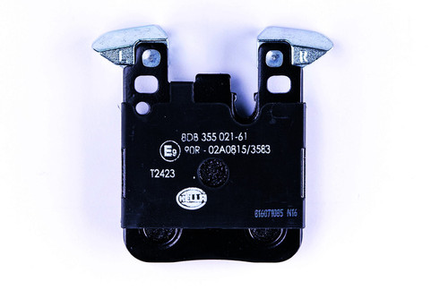 Disc Brake Pad Set 355021611 - back view