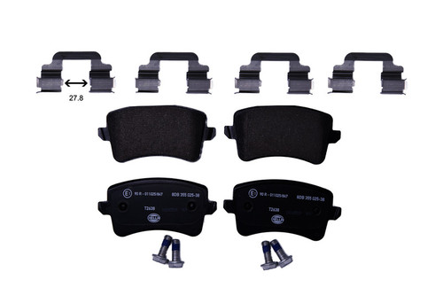 Disc Brake Pad Set 355025381 - kit contents