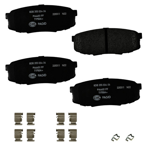 Disc Brake Pad Set 355034361 - front view