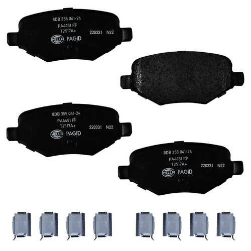 Disc Brake Pad Set 355041241 - front view