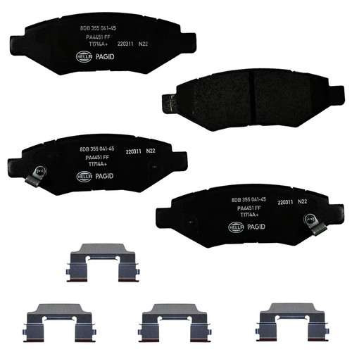Disc Brake Pad Set 355041451 - front view