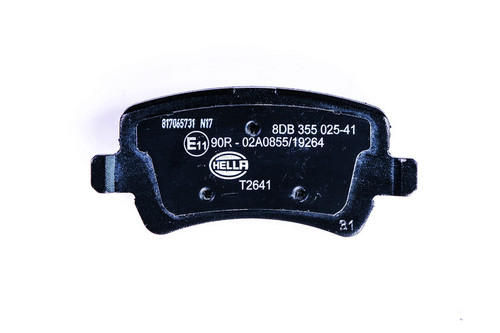 Disc Brake Pad Set 355025411 - back view
