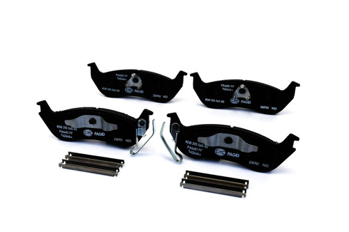 HELLA Disc Brake Pad Set 355045831 355045831 - front view