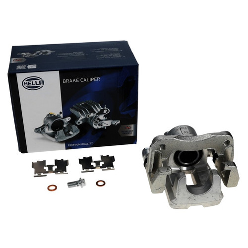 HELLA Disc Brake Caliper 355796302 355796302 - kit contents