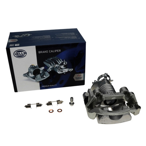 HELLA Disc Brake Caliper 355800982 355800982 - kit contents