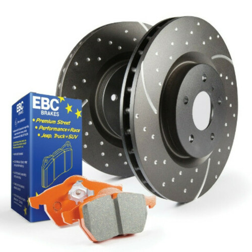 EBC S8 Kits Orangestuff Pads and GD Rotors S8KF1029
