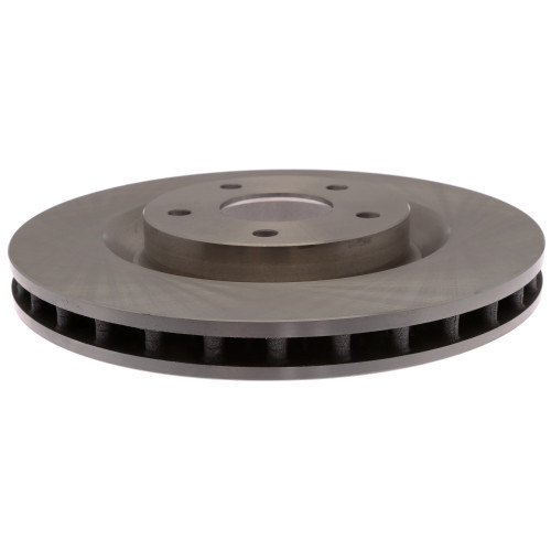 Raybestos R-Line Brake Rotor for 2004-2013 Cadillac/Chevrolet (XLR, Corvette) 580253R - angled view