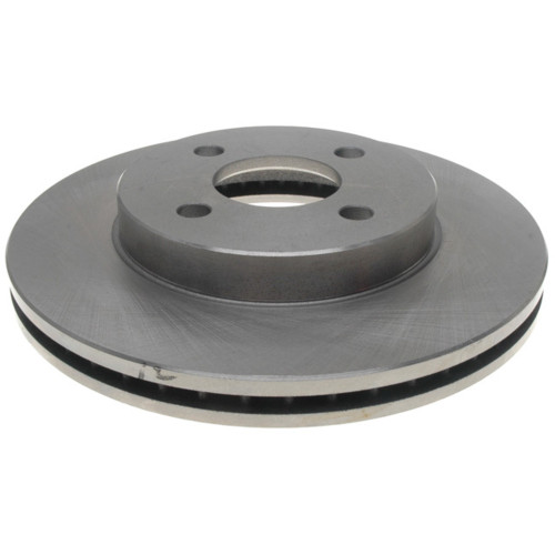 Raybestos R-Line Brake Rotor for 2008-2010 Pontiac/Chevrolet (G5, Cobalt) 580633R - angled view