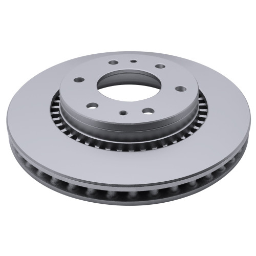Raybestos Element3 Coated Brake Rotor for 2006-2009 Buick/Isuzu/GMC (Rainier, Ascender, Envoy, Trailblazer) 580359FZN - angled view