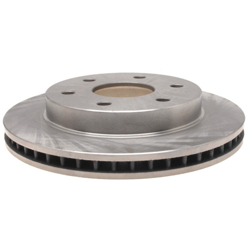 Raybestos R-Line Brake Rotor for 1999-2008 Chevrolet/GMC/Cadillac (Astro, Yukon, Avalanche 1500, Yukon XL 1500) 56825R - angled view