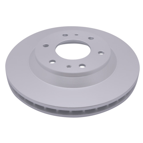 Raybestos Element3 Coated Brake Rotor for 2002-2006 Oldsmobile/Chevrolet/Buick (Bravada, Trailblazer, Rainier, Envoy) 580019FZN - angled view