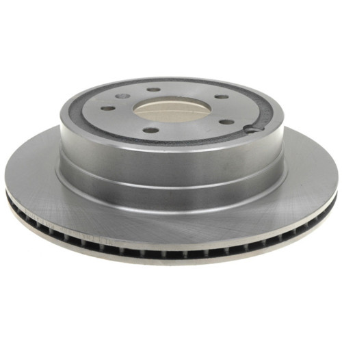 Raybestos R-Line Brake Rotor for 2007-2015 Pontiac/Chevrolet/Suzuki (Torrent, Equinox, XL-7, Vue) 580543R - angled view