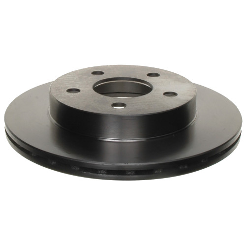 Raybestos R-Line Brake Rotor for 1993-1998 Ford/Lincoln/Mercury (Thunderbird, Mark VIII, Cougar) 66335R - angled view