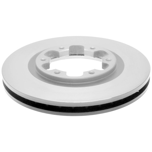 Raybestos Element3 Coated Brake Rotor for 1996-2004 Nissan/INFINITI (Pathfinder, Xterra, Frontier, QX4) 96615FZN - angled view