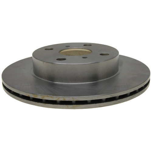 Raybestos R-Line Brake Rotor for 1985-1988 Toyota/Chevrolet (Corolla, MR2, Nova) 96037R - angled view